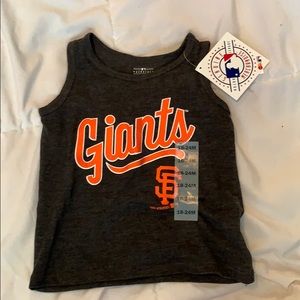 SF Giants baby top